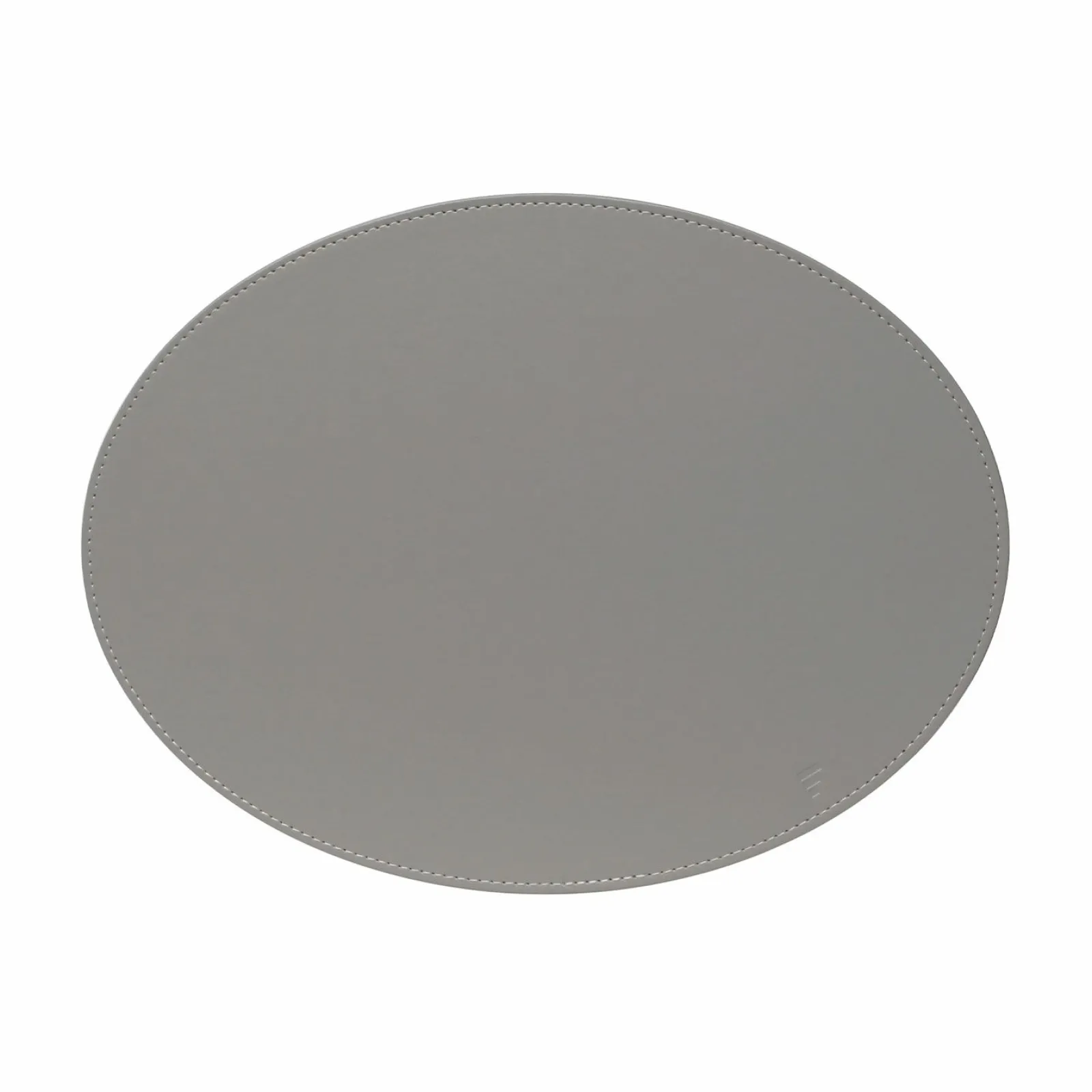 Tischsets>Freeform Tischset oval 45x34cm grauweiß