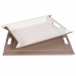 Freeform Wendetablett 45x35cm weißgrauviolett^ Dekoration|Tabletts