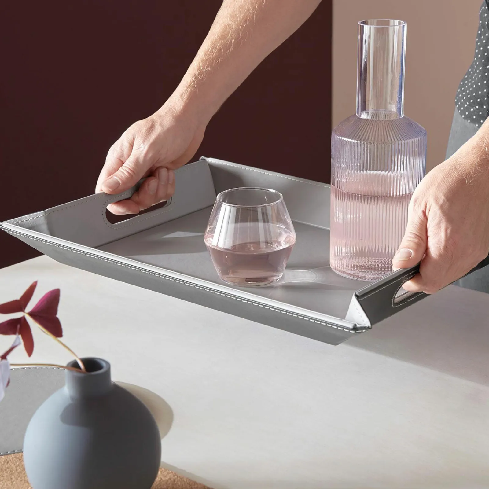 Tabletts>Freeform Wendetablett 41x55cm schwarzgrau