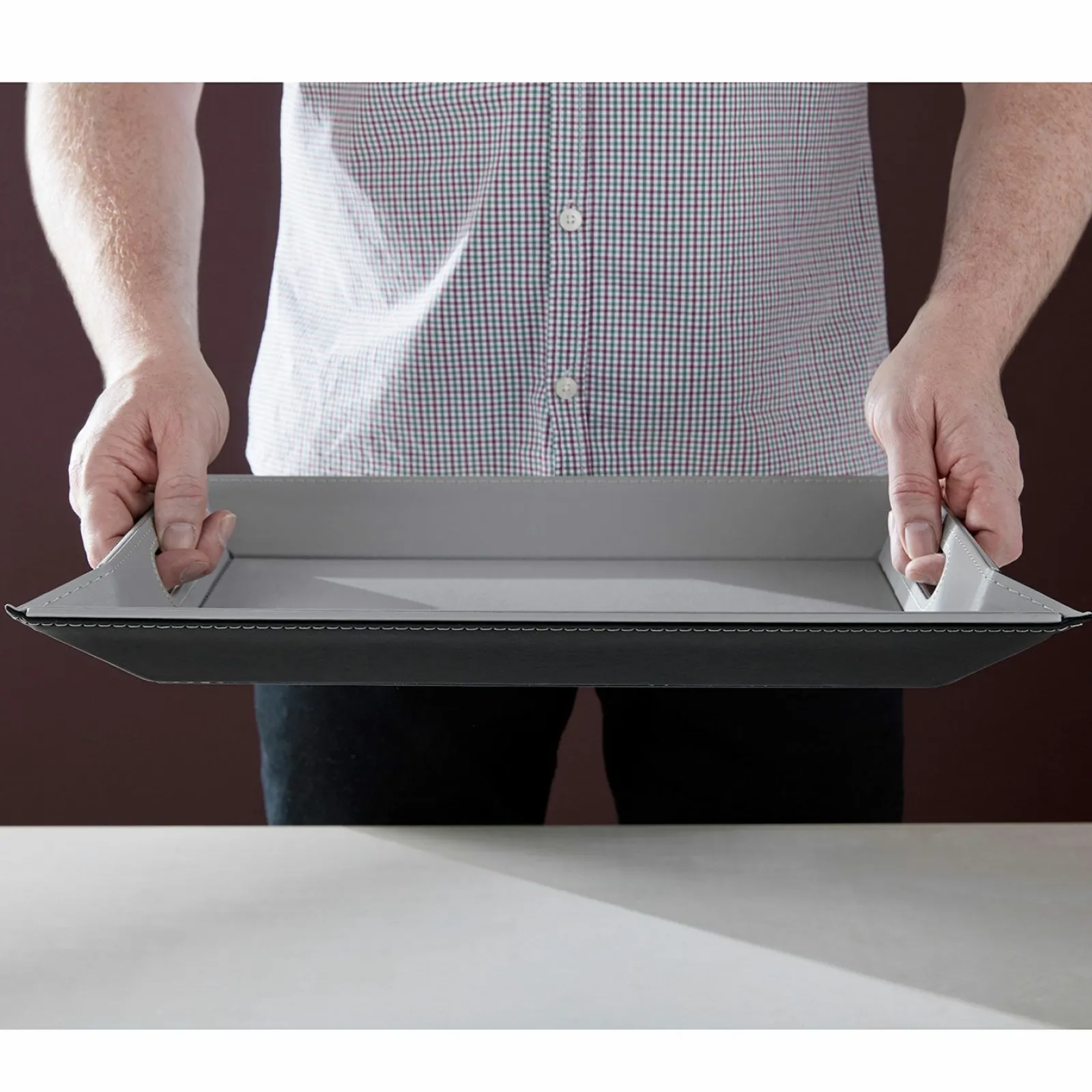 Tabletts>Freeform Wendetablett 41x55cm schwarzgrau