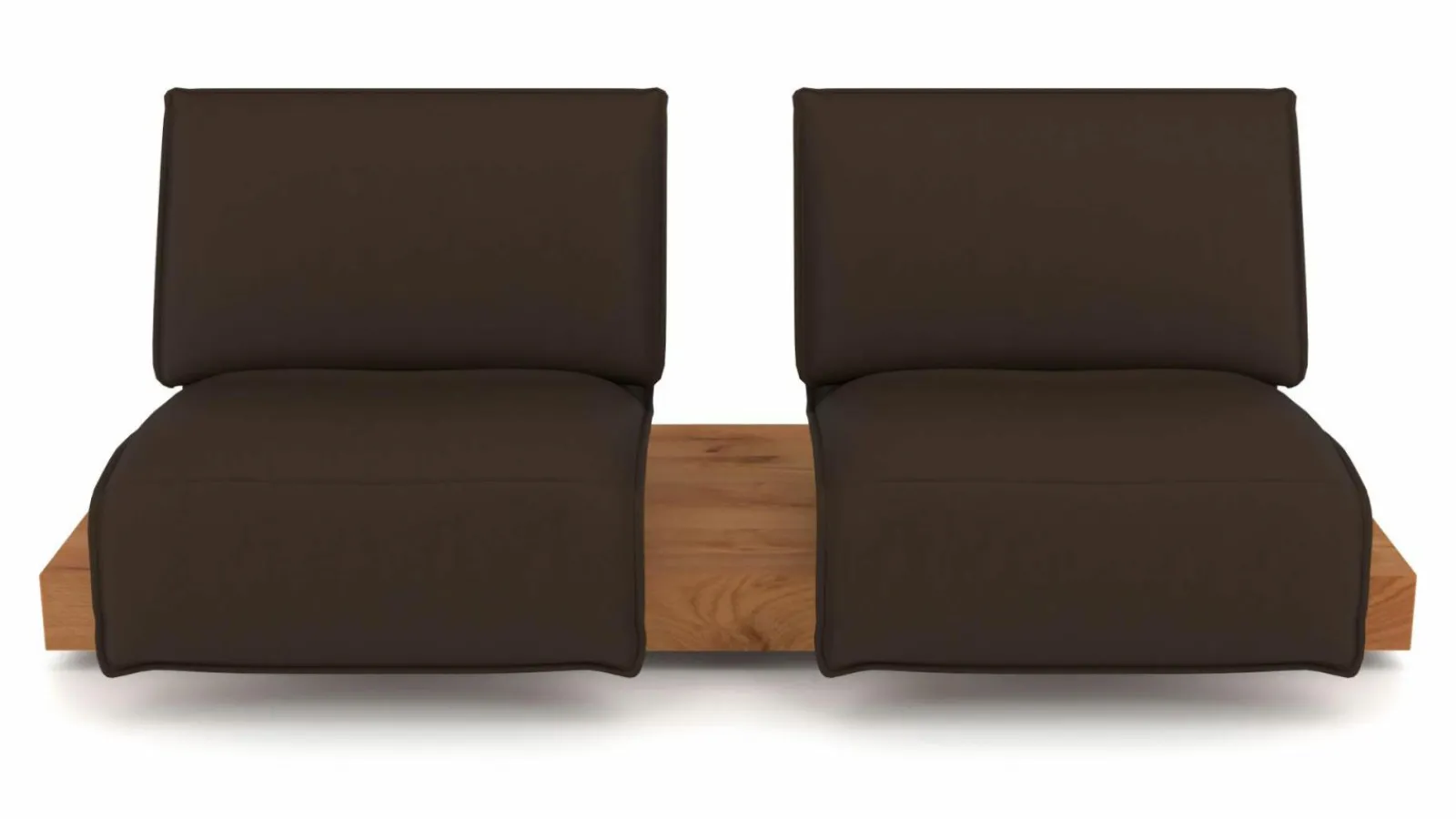 Funktionselement 2-sitzig braun^ Sofas & Couches