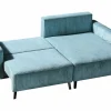 Sofas & Couches|Schlafsofas> Funktionsgarnitur blau