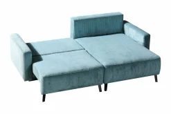 Sofas & Couches|Schlafsofas> Funktionsgarnitur blau