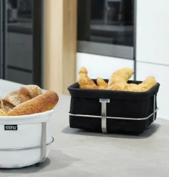 Gefu Brotkorb schwarz^ Servierkörbe