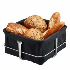 Gefu Brotkorb schwarz^ Servierkörbe