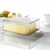 Gefu Butterdose 250g silberfarben^ Serviergeschirr