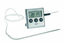 Gefu Digitales Bratenthermometer schwarz^ Küchenzubehör