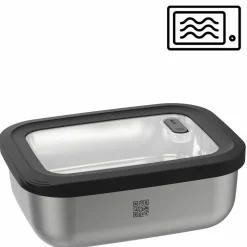 Gefu Frischhaltedose 2,6l schwarz^ Vorratsdosen