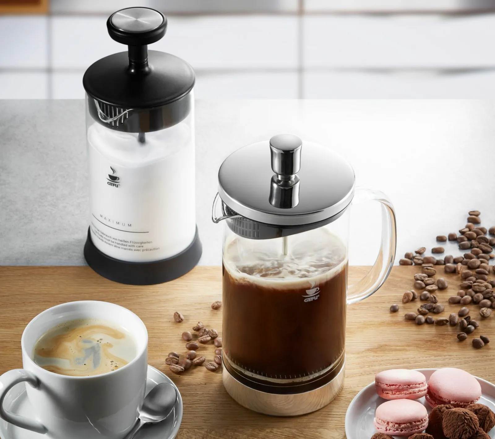 Kaffee- & Teebereiter>Gefu Kaffeebereiter 1l schwarz