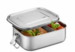 Gefu Lunchbox 1l silberfarben^ Lunchboxen
