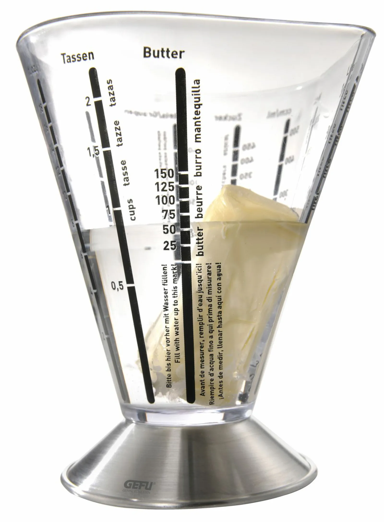 Küchenzubehör>Gefu Messbecher 500ml schwarz