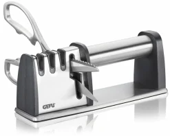 Gefu Messerschärfer schwarz^ Küchenmesser