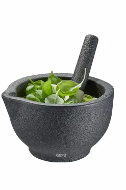 Gefu Mörser 13,5cm schwarz^ Gewürzmühlen & Streuer