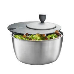 Küchenzubehör>Gefu Salatschleuder 3tlg. schwarz