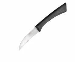 Küchenzubehör>Gefu Schälmesser 8cm schwarz
