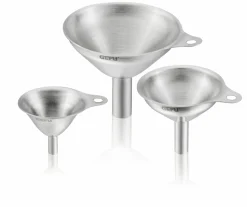Gefu Trichter-Set 3tlg. silberfarben^ Küchenzubehör