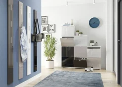 Germania Systemschuhschrank weiß^ Schuhschränke
