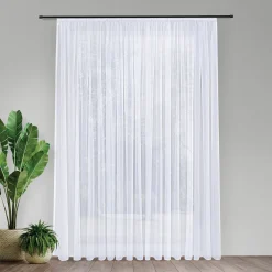 Gerster Store Voile recycelt weiß^ Gardinen-Vorhänge