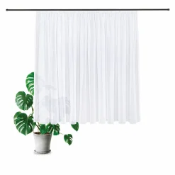 Gerster Store Voile recycelt weiß^ Gardinen-Vorhänge