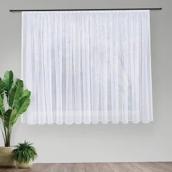 Gerster Store Voile recycelt weiß^ Gardinen-Vorhänge