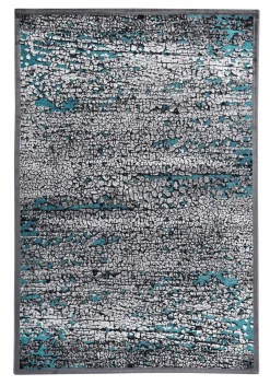 GINO FALCONE Webteppich modern graublau^ Moderne Teppiche
