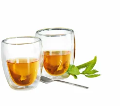 Glaskoch Doppelwandbecher 350ml transparent^ Kaffee & Teegläser