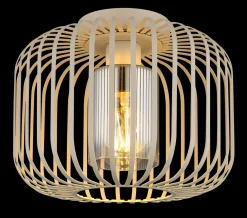 Deckenleuchten>Globo Deckenleuchte 1flg beige