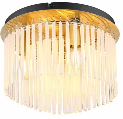 Deckenleuchten>Globo Deckenleuchte 5flg goldfarben