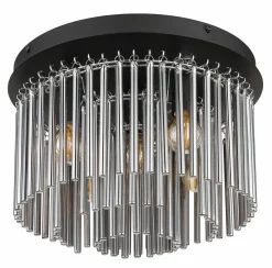 Deckenleuchten>Globo Deckenleuchte 5flg schwarz