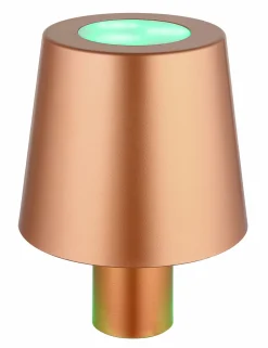 Globo LED-Akku-Flaschenleuchte 1flg mehrfarbiggoldfarben^ Außen Tischleuchten|Akku Tischleuchten