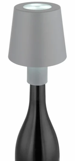 Globo LED-Akku-Flaschenleuchte 1flg graumehrfarbig^ Tischleuchten