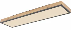 Deckenleuchten>Globo LED-Deckenleuchte 1flg grauweiß
