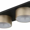 Deckenleuchten|Spots>Globo LED-Deckenleuchte 1flg grauschwarzmehrfarbigorangegoldfarben