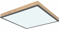Deckenleuchten>Globo LED-Deckenleuchte 1flg grauweiß