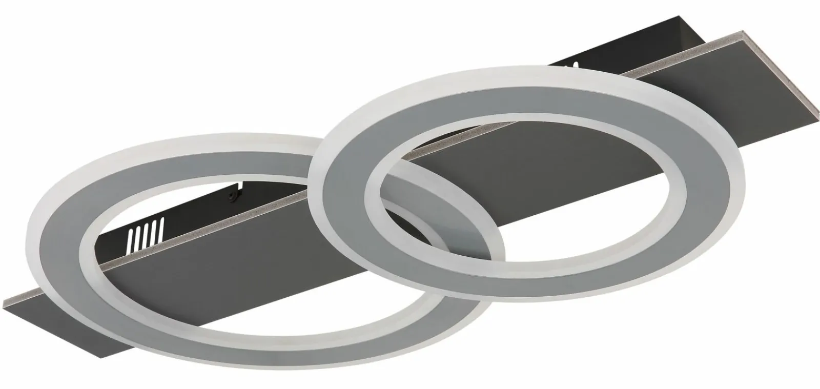 Deckenleuchten>Globo LED-Deckenleuchte 1flg grau