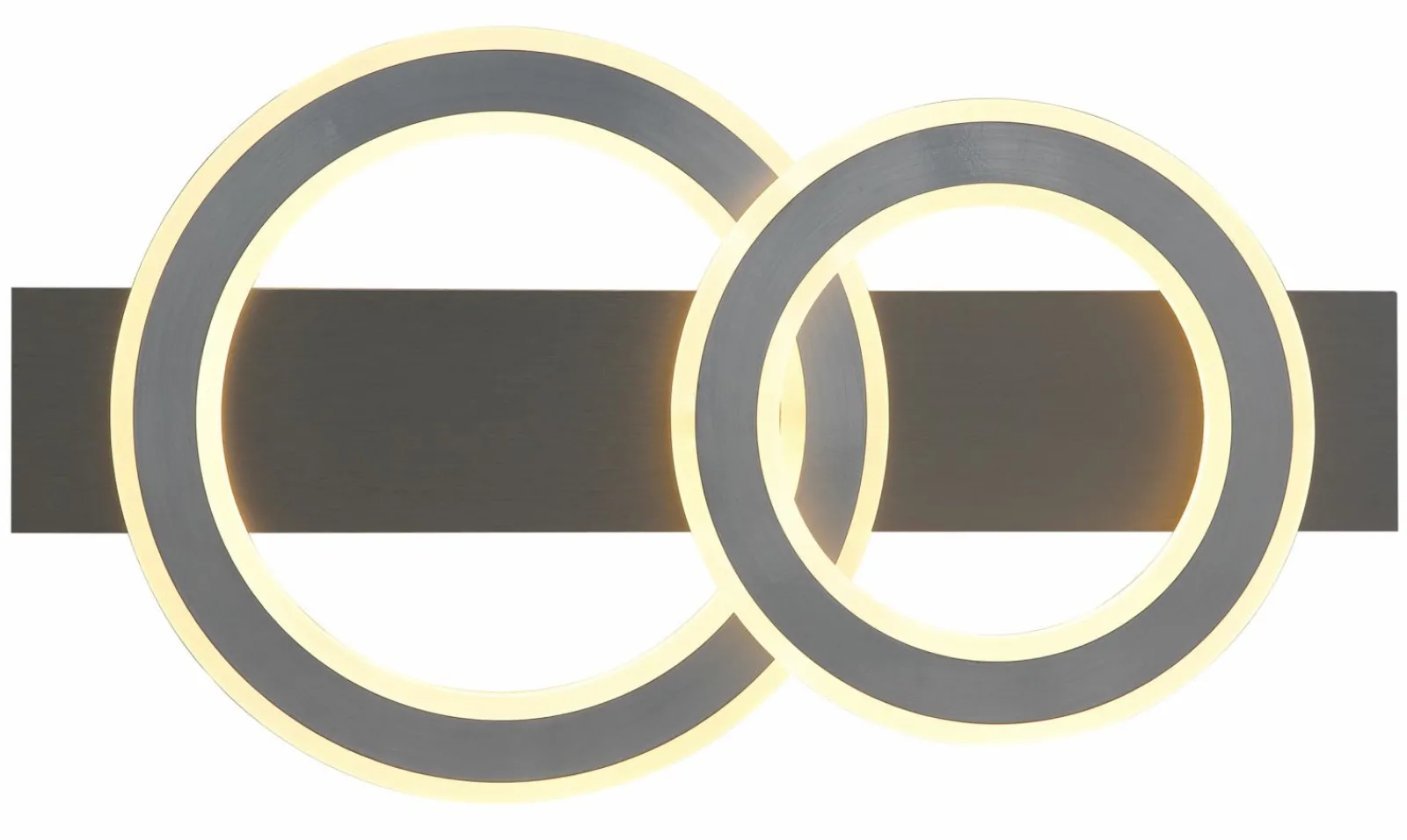 Deckenleuchten>Globo LED-Deckenleuchte 1flg grau