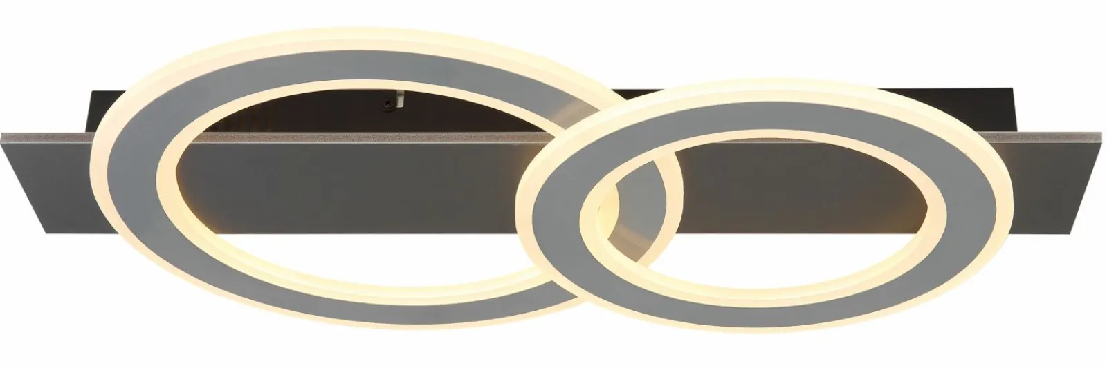 Deckenleuchten>Globo LED-Deckenleuchte 1flg grau