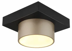 Deckenleuchten>Globo LED-Deckenleuchte 1flg grauschwarzmehrfarbigorangegoldfarben