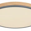 Globo LED-Deckenleuchte 1flg graumehrfarbigbraun^ Deckenleuchten