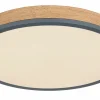 Globo LED-Deckenleuchte rund 1flg graumehrfarbigbraun^ Deckenleuchten