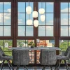 Pendelleuchten>Globo LED-Pendelleuchte 6flg silberfarbengoldfarbengrau