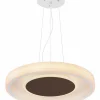 Globo LED-Pendelleuchte 1flg braun^ Pendelleuchten