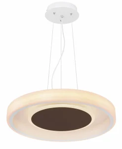 Globo LED-Pendelleuchte 1flg braun^ Pendelleuchten