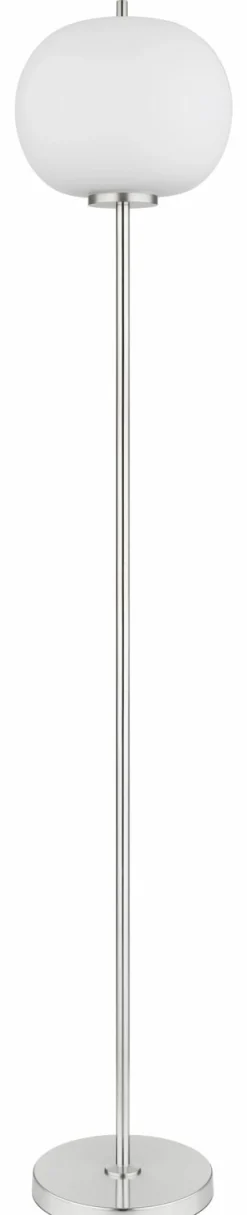 Globo LED-Stehleuchte 1flg silberfarbengoldfarbengrau^ Stehleuchten