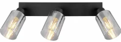 Globo LED-Strahler 3flg schwarz^ Spots