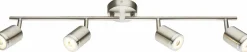 Globo LED-Strahler 4flg silberfarben^ Spots