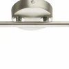 Spots>Globo LED-Strahler 2flg silberfarben