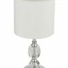 Globo LED-Tischleuchte 1flg grauweiß^ Tischleuchten