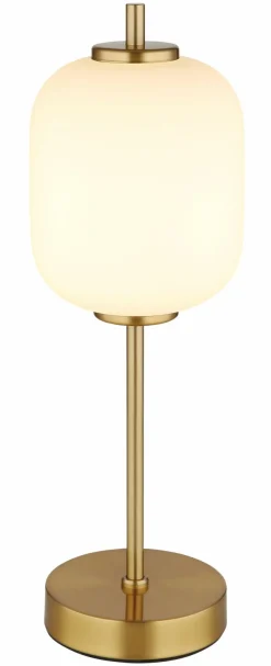 Tischleuchten>Globo LED-Tischleuchte 1flg mehrfarbigorangegelbgoldfarben