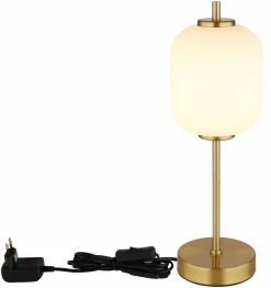 Tischleuchten>Globo LED-Tischleuchte 1flg mehrfarbigorangegelbgoldfarben